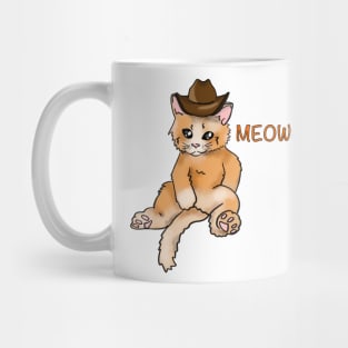 Meowdy Mug